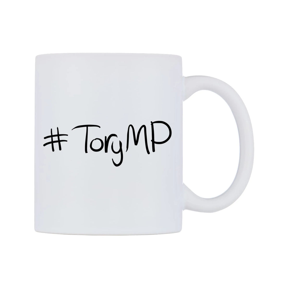 ToryMP Mug — mug, left side, on a white background