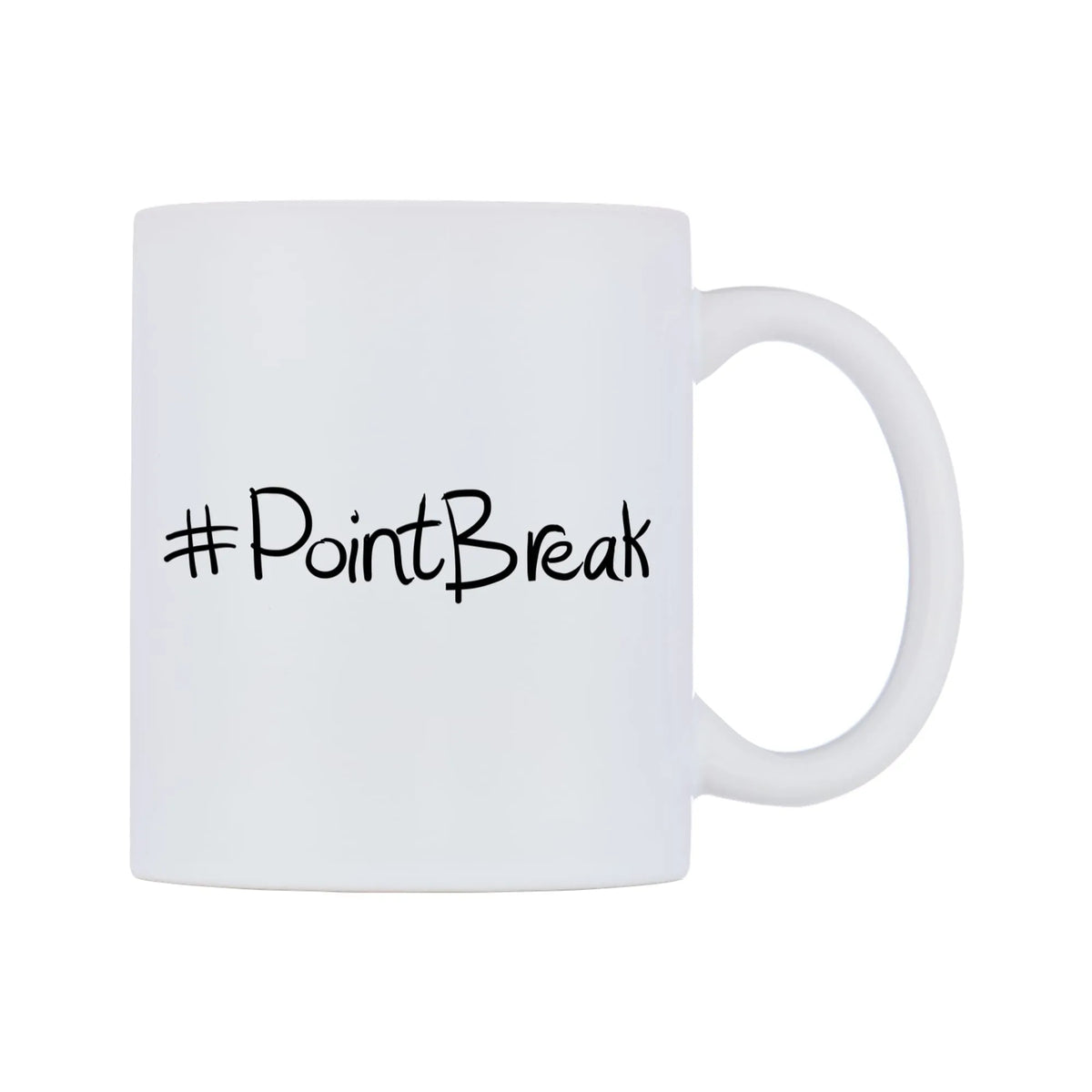 PointBreak Mug — mug, left side, on a white background