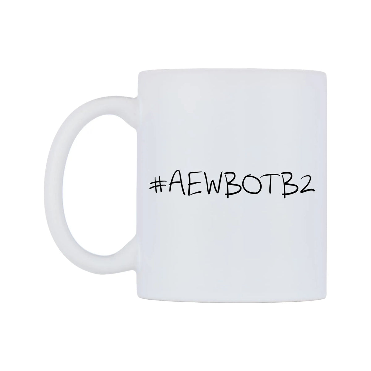 AEWBOTB2 Mug — mug, right side, on a white background