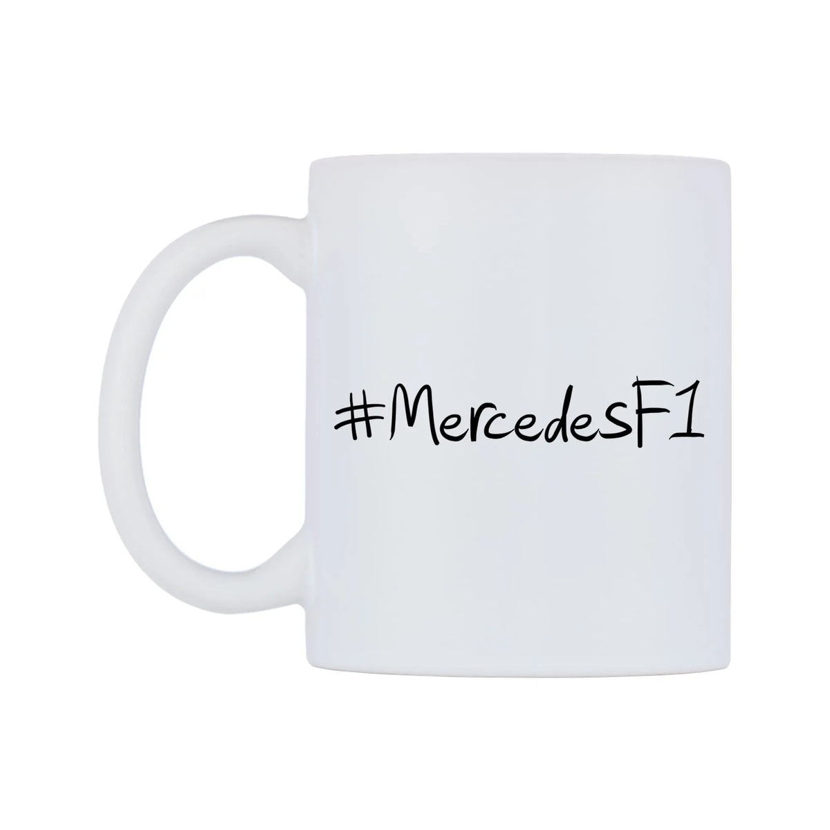 MercedesF1 Mug — mug, right side, on a white background