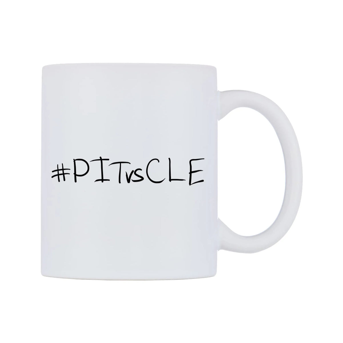 PITvsCLE Mug — mug, left side, on a white background