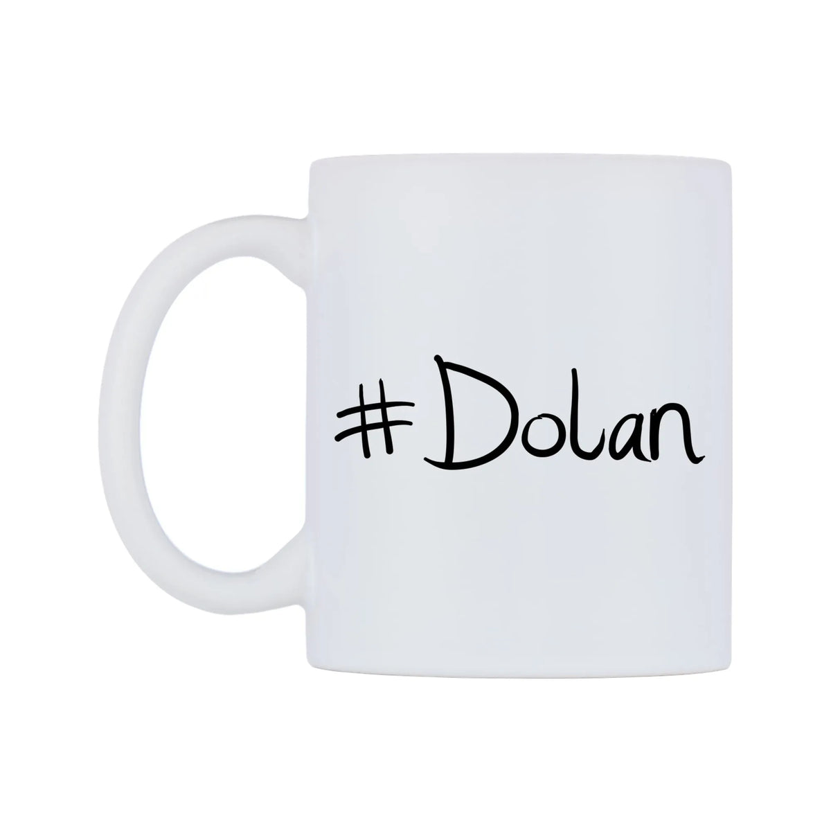 Dolan Mug — mug, right side, on a white background