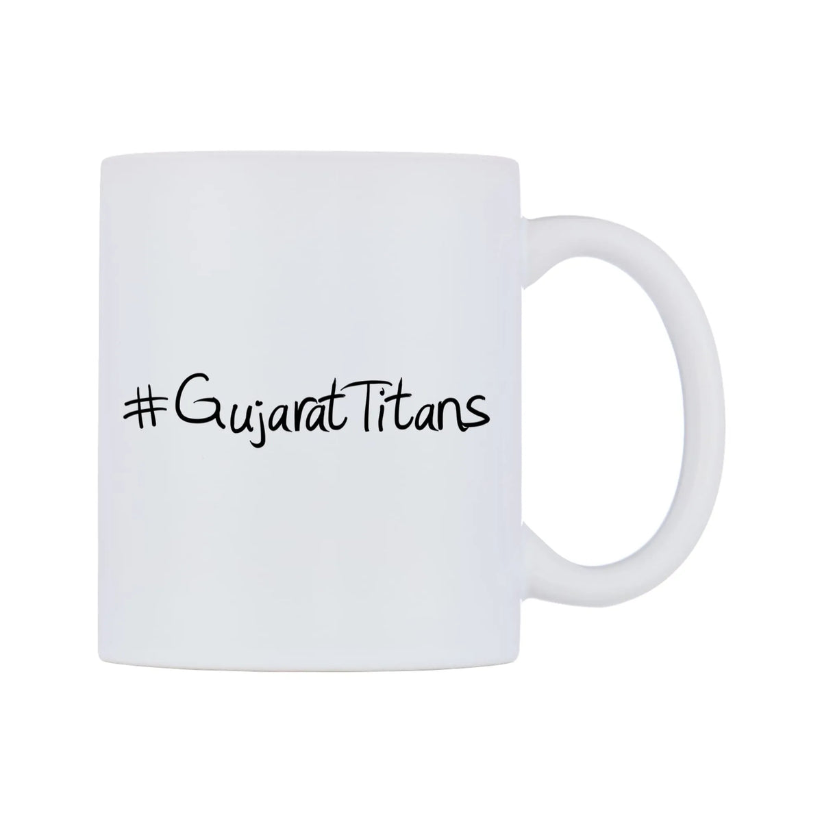 GujaratTitans Mug — mug, left side, on a white background