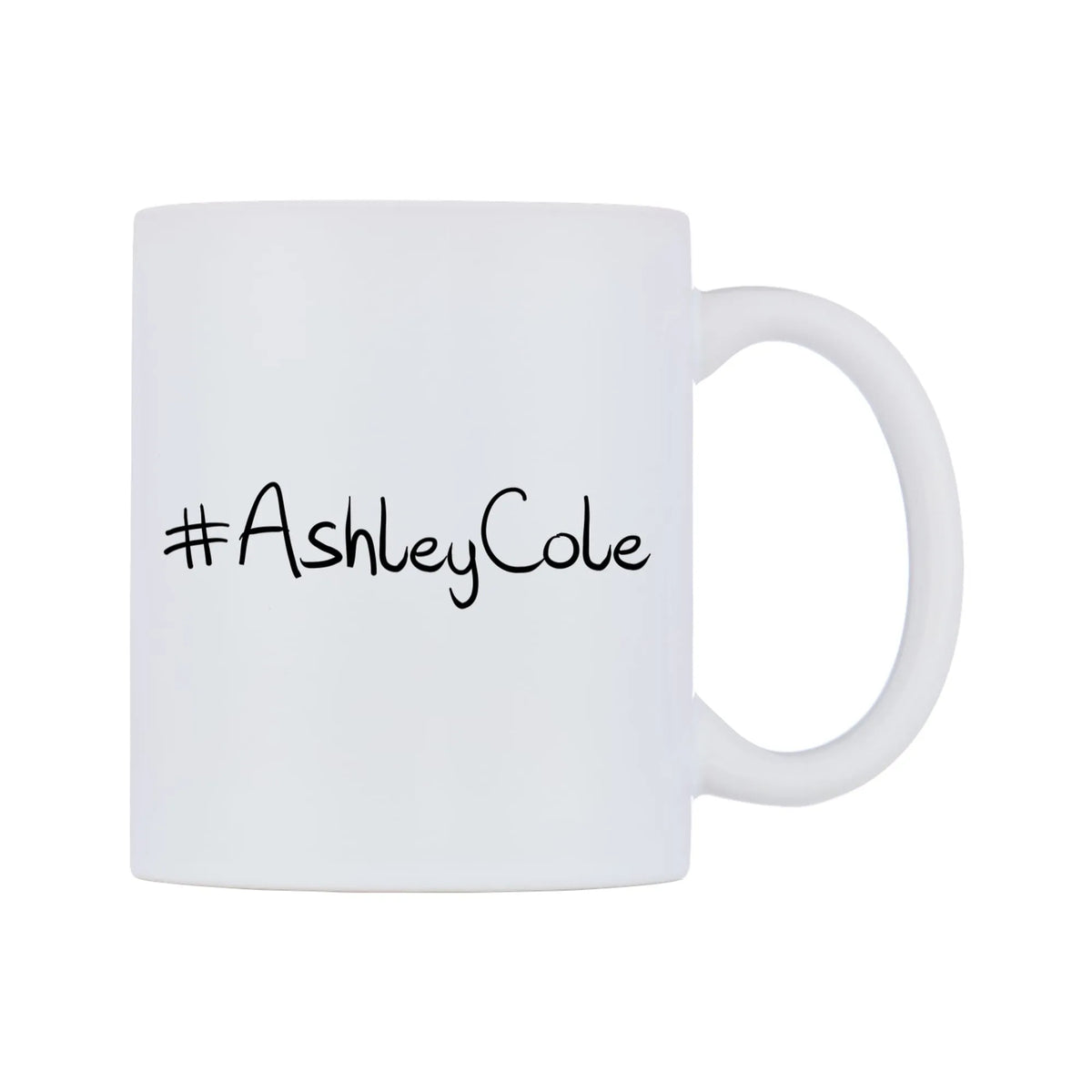 AshleyCole Mug — mug, left side, on a white background