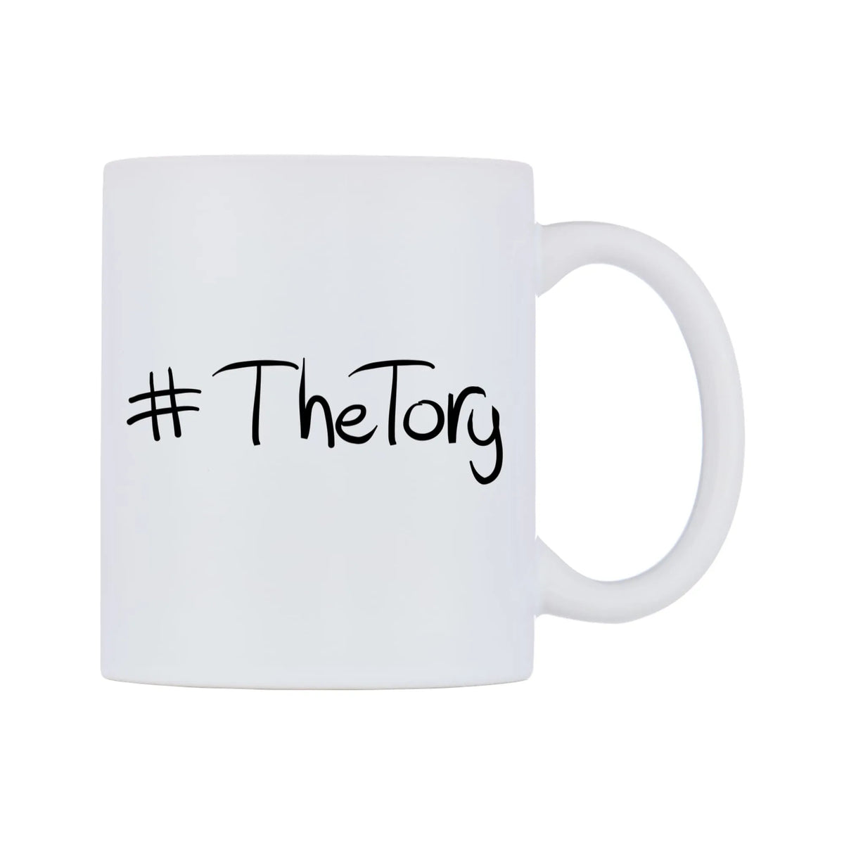 TheTory Mug — mug, left side, on a white background