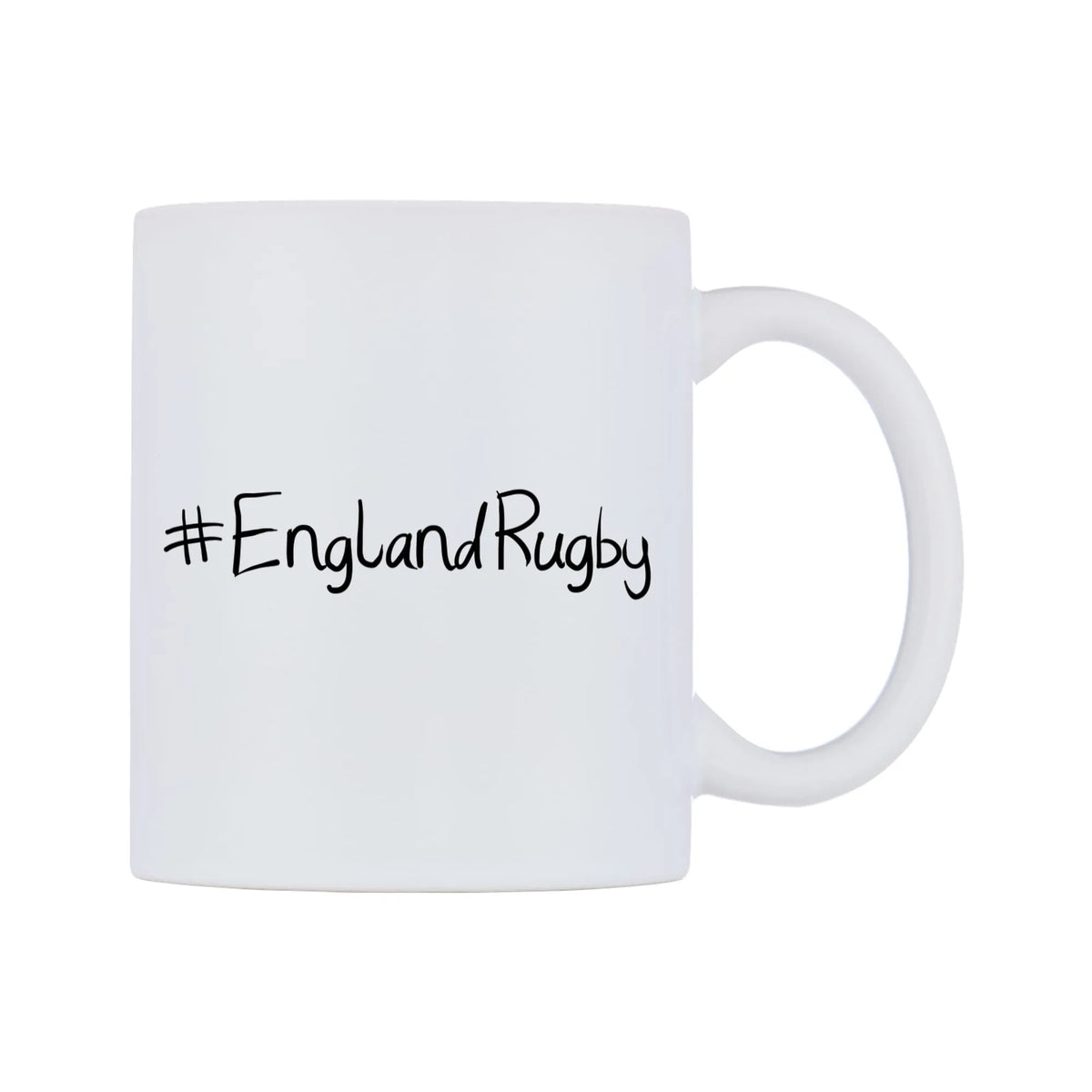 EnglandRugby Mug — mug, left side, on a white background