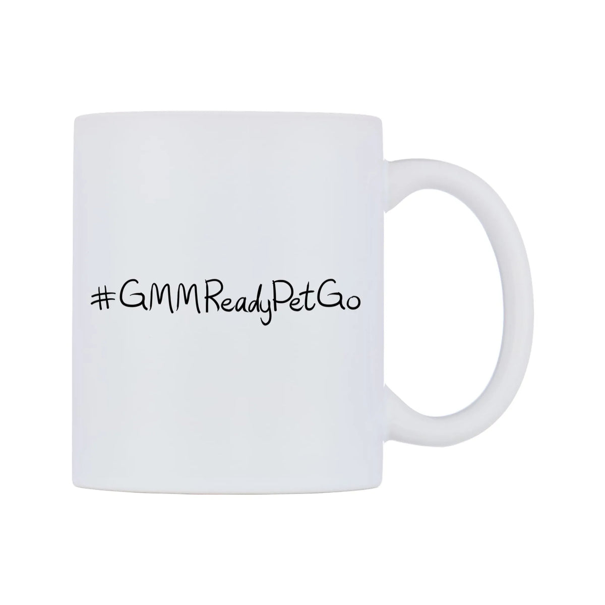GMMReadyPetGo Mug — mug, left side, on a white background