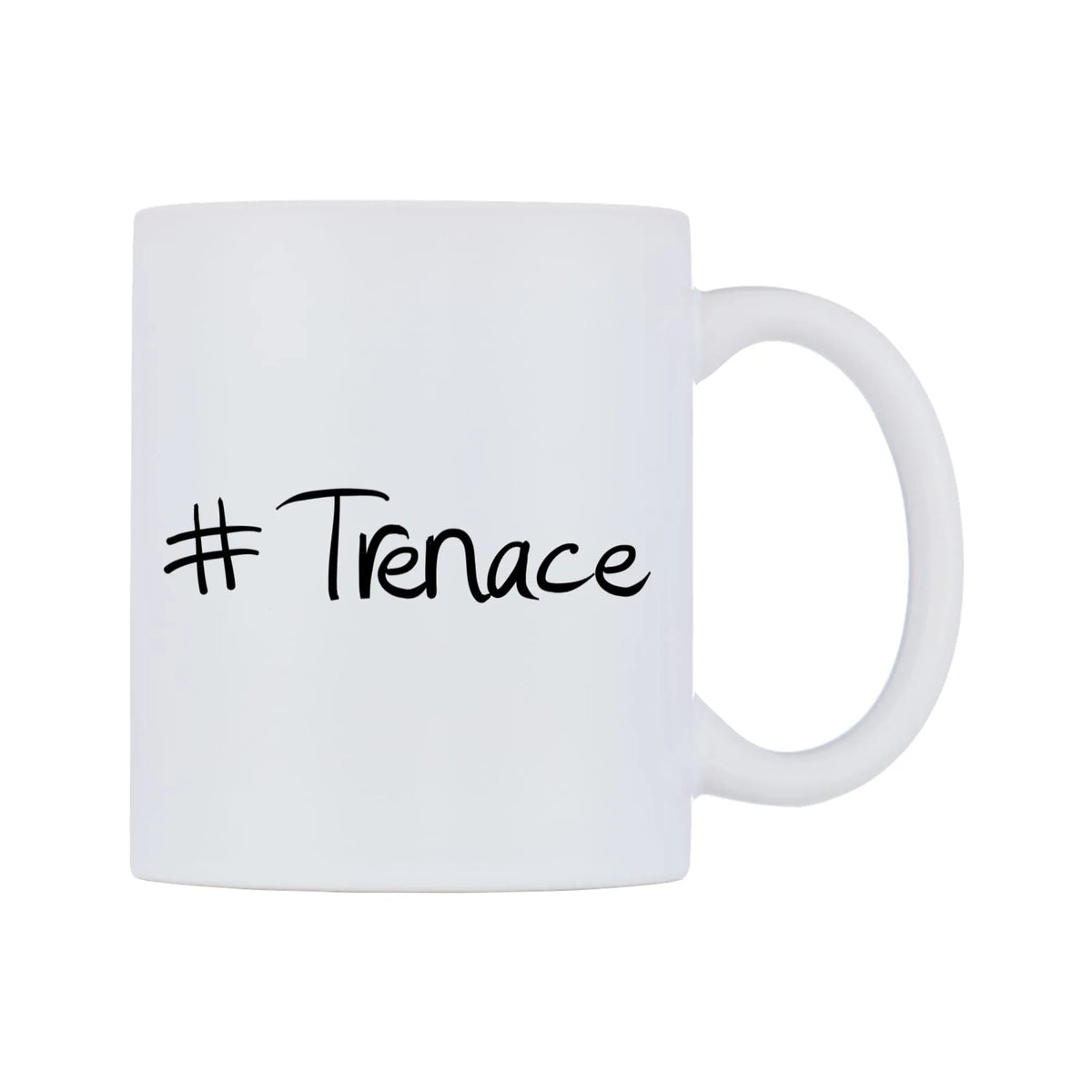Trenace Mug — mug, left side, on a white background