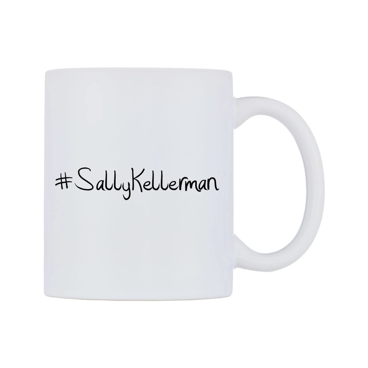 SallyKellerman Mug — mug, left side, on a white background