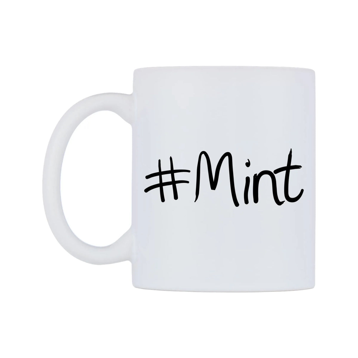 Mint Mug — mug, right side, on a white background