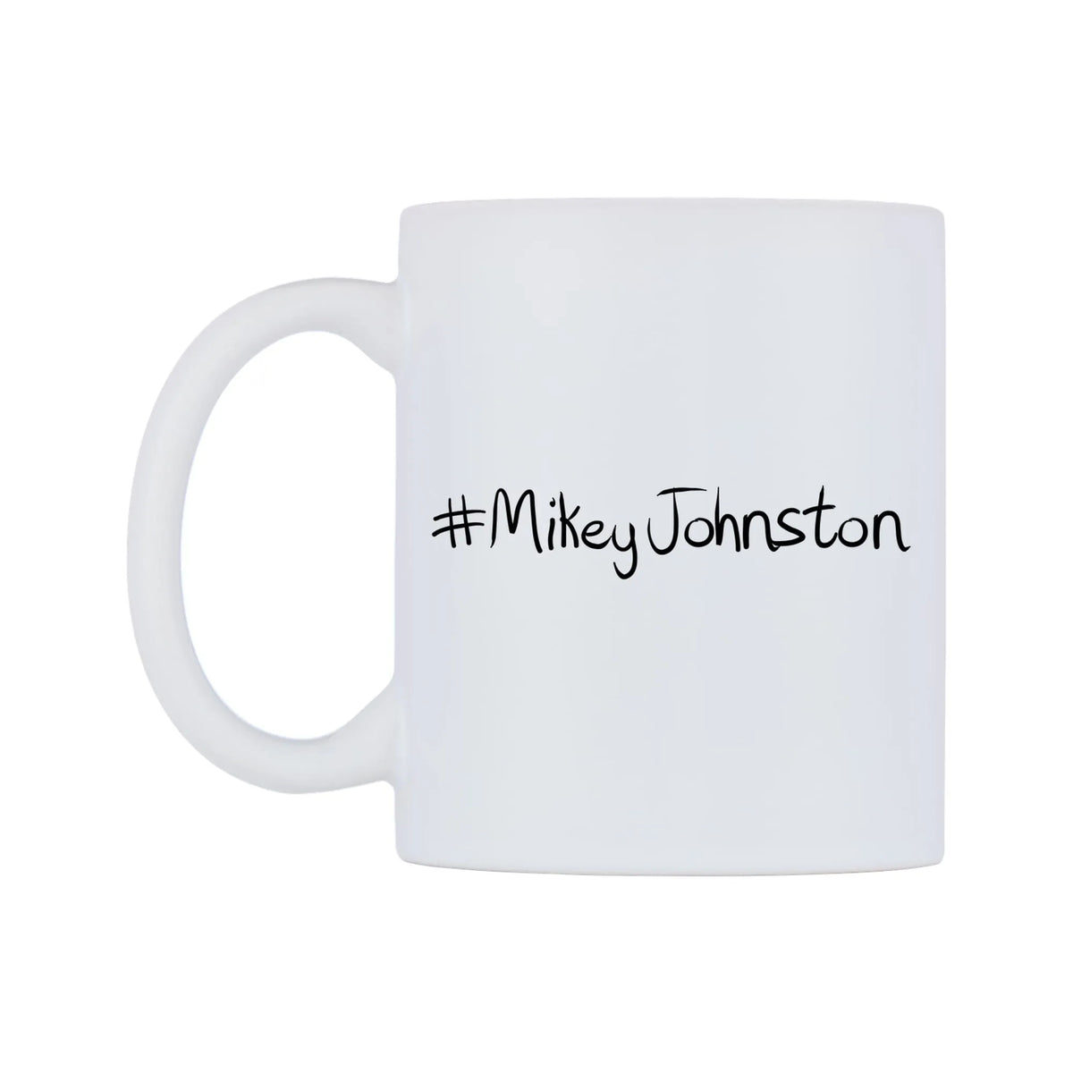 MikeyJohnston Mug — mug, right side, on a white background