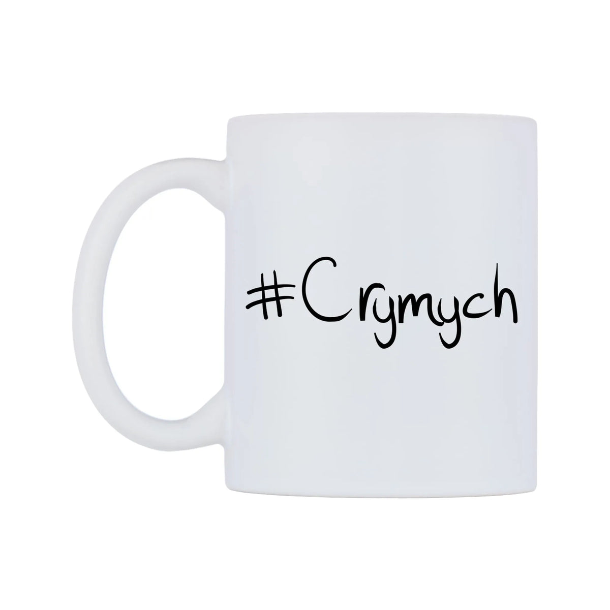 Crymych Mug — mug, right side, on a white background