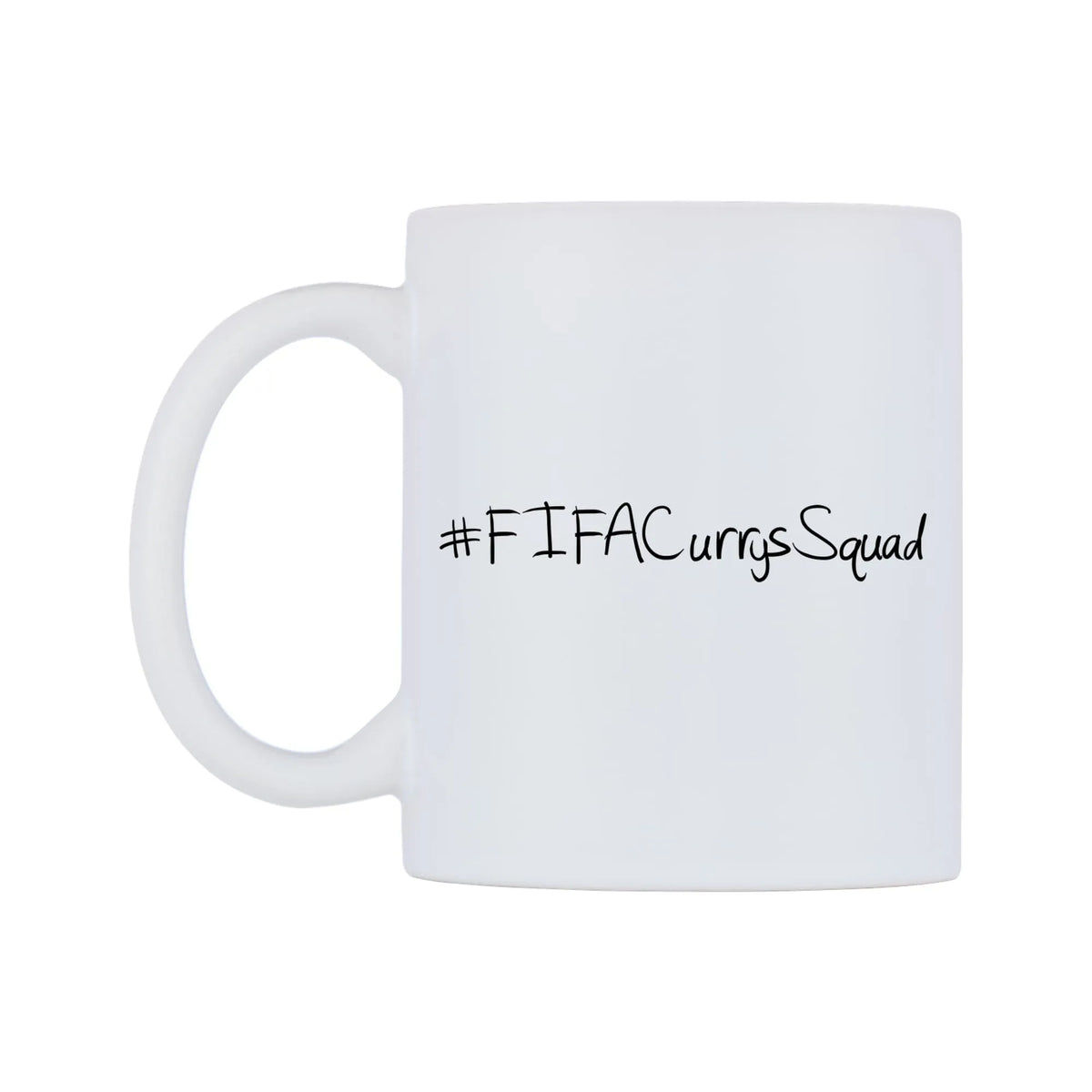FIFACurrysSquad Mug — mug, right side, on a white background