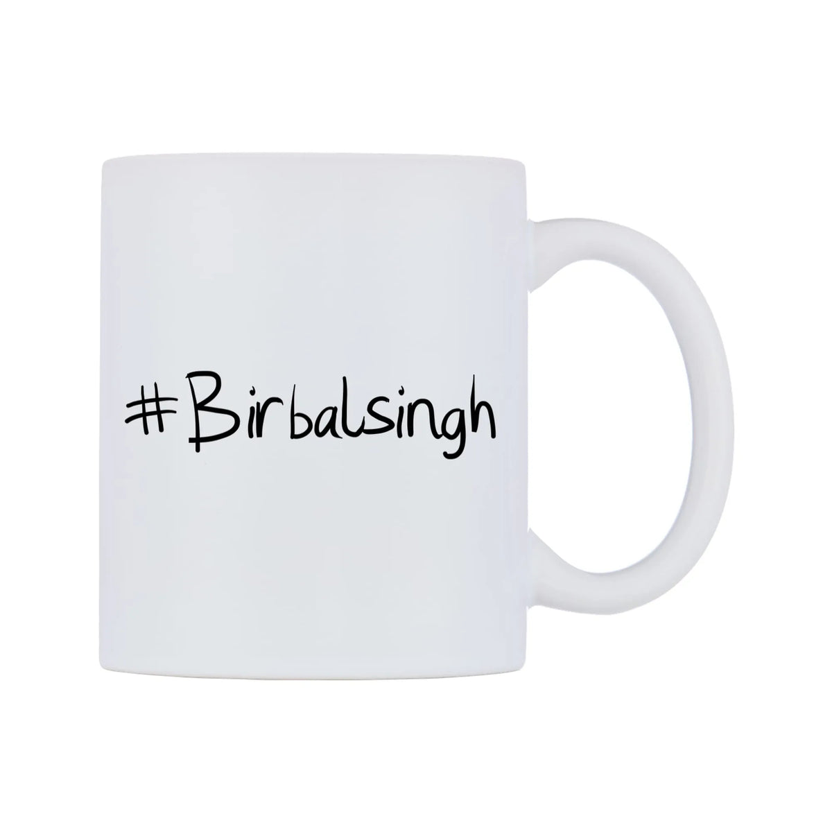 Birbalsingh Mug — mug, left side, on a white background