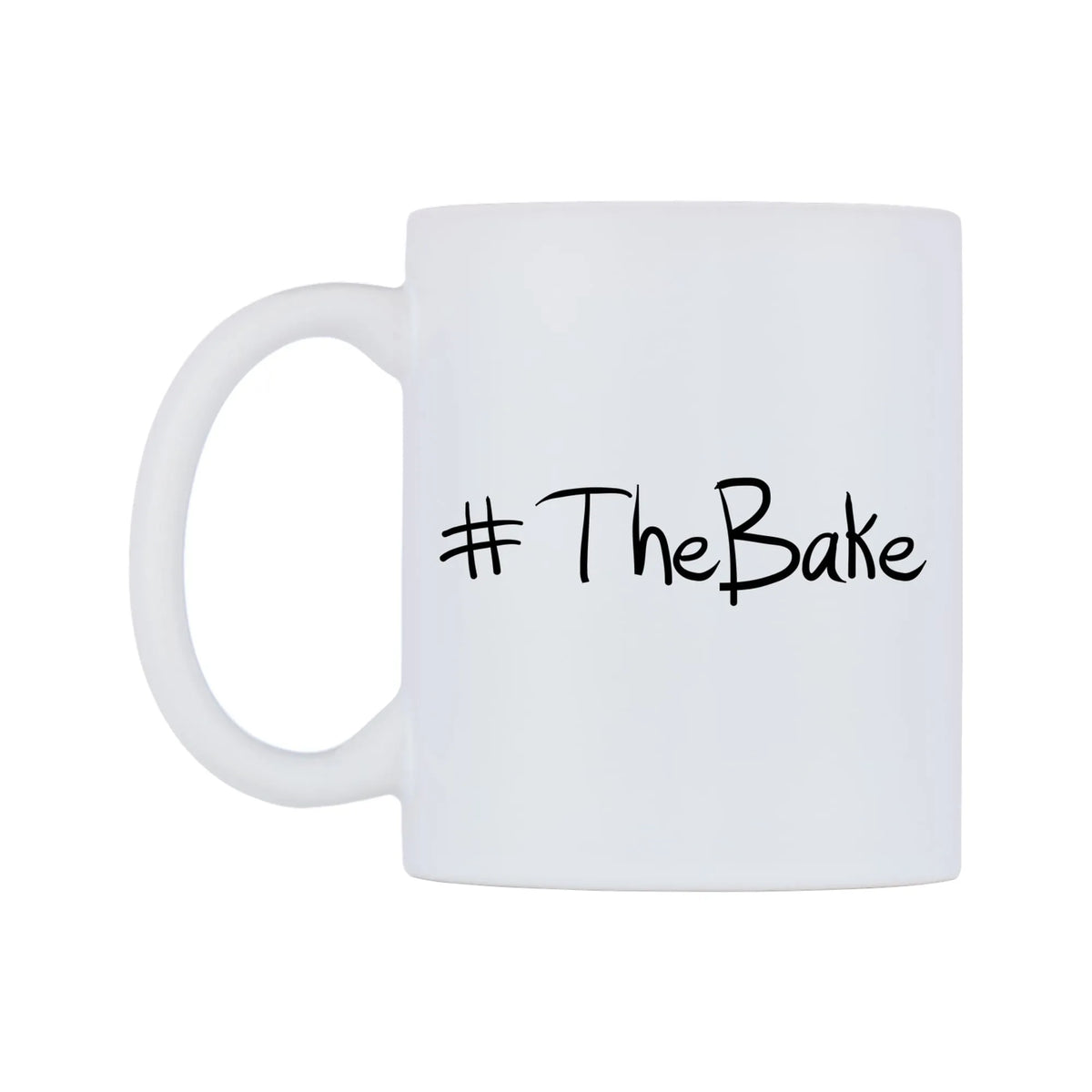 TheBake Mug — mug, right side, on a white background