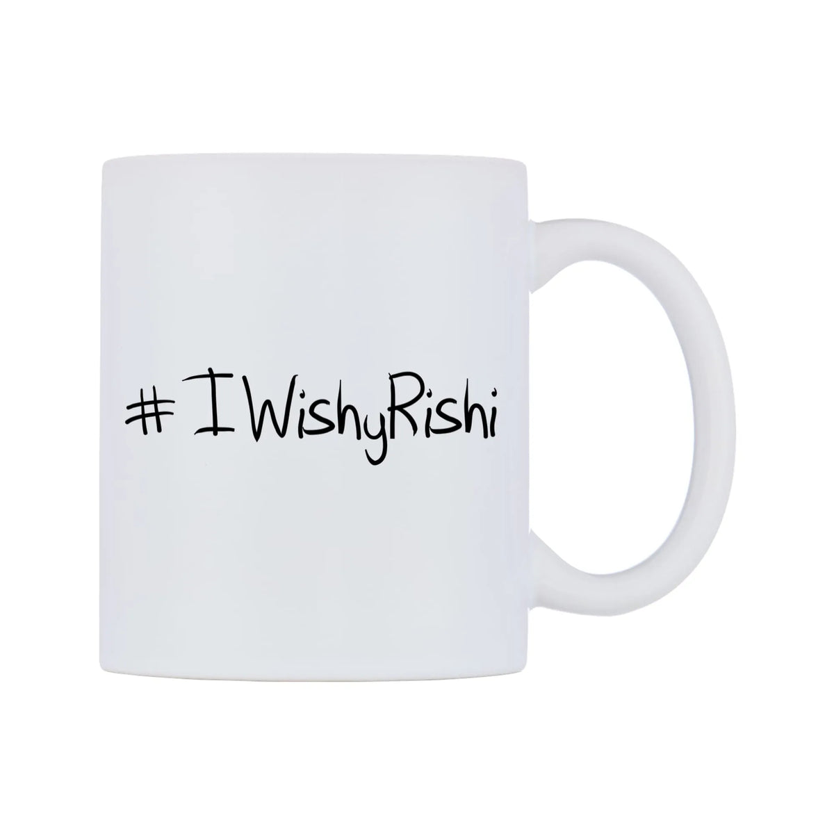 IWishyRishi Mug — mug, left side, on a white background