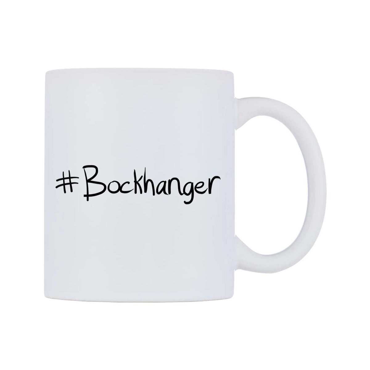 Bockhanger Mug — mug, left side, on a white background