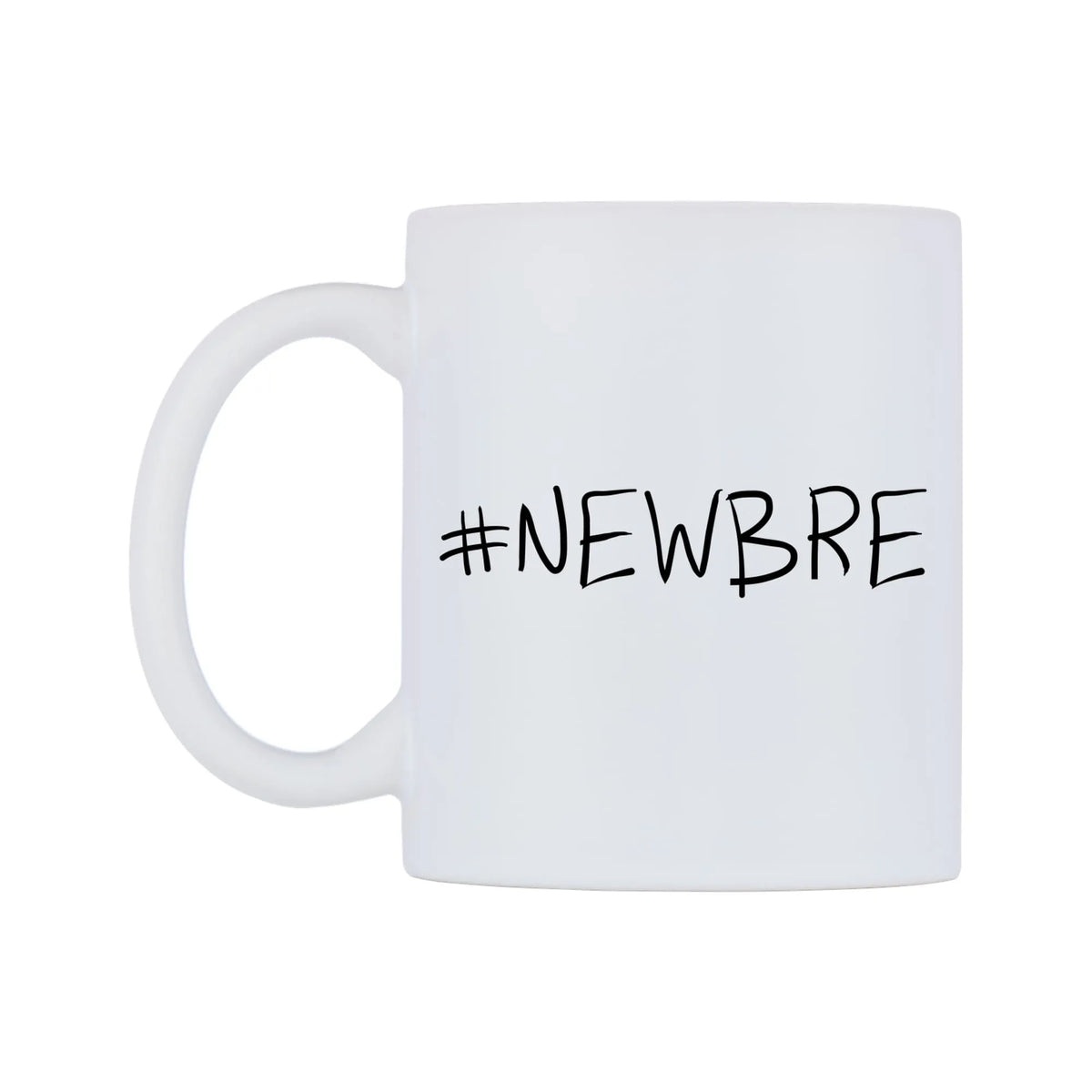 NEWBRE Mug — mug, right side, on a white background