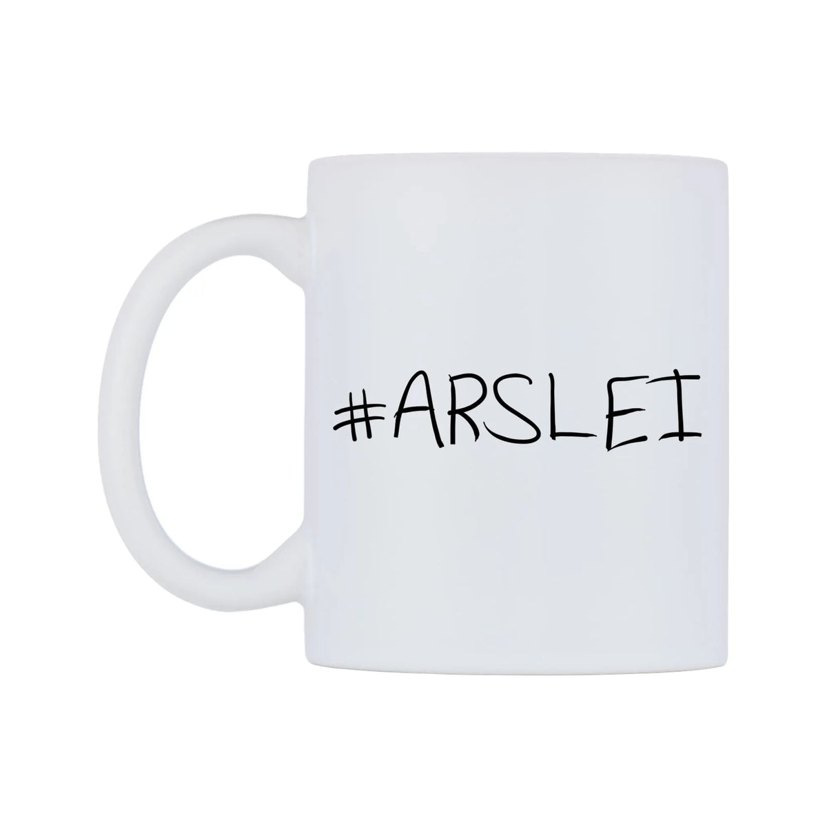 ARSLEI Mug — mug, right side, on a white background