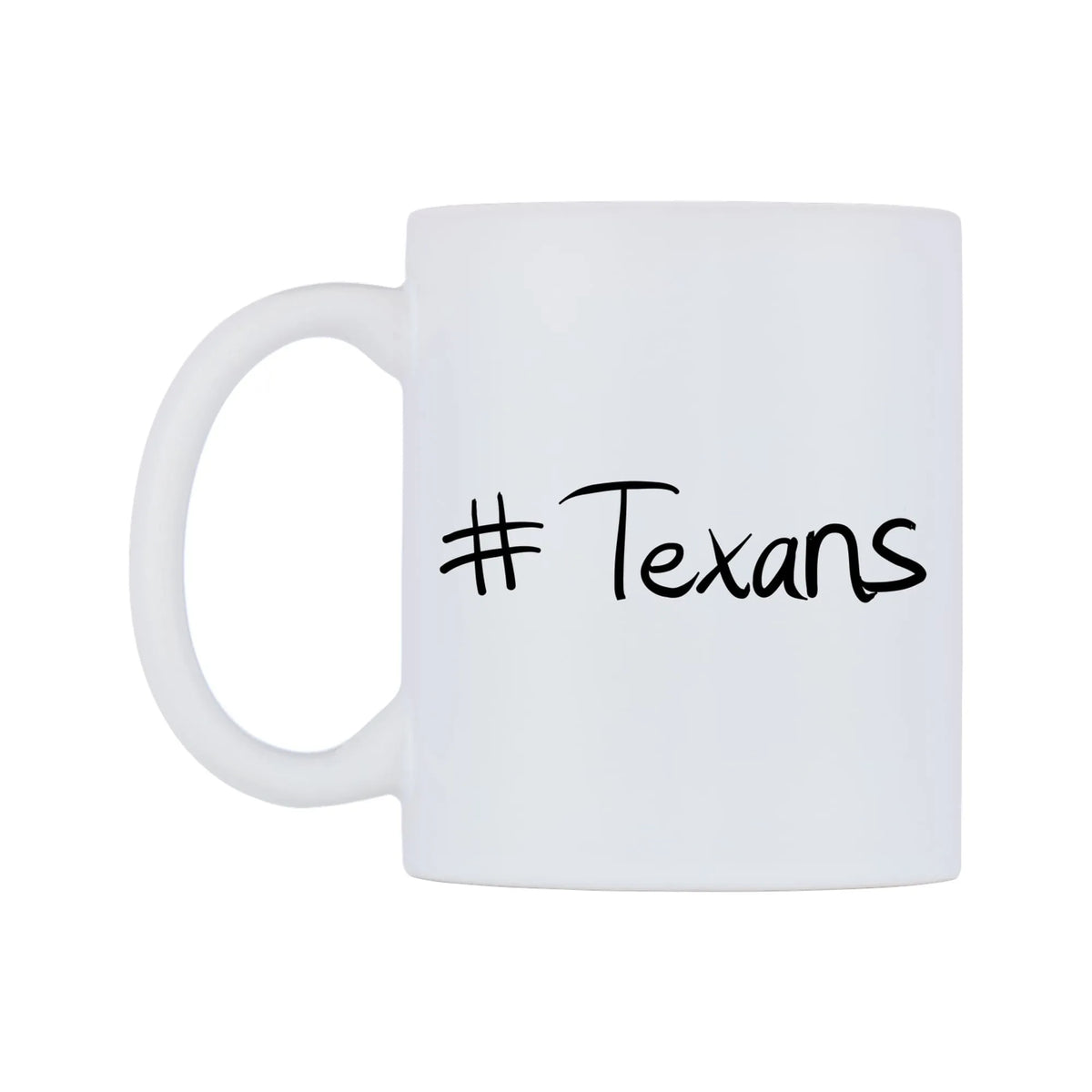 Texans Mug — mug, right side, on a white background