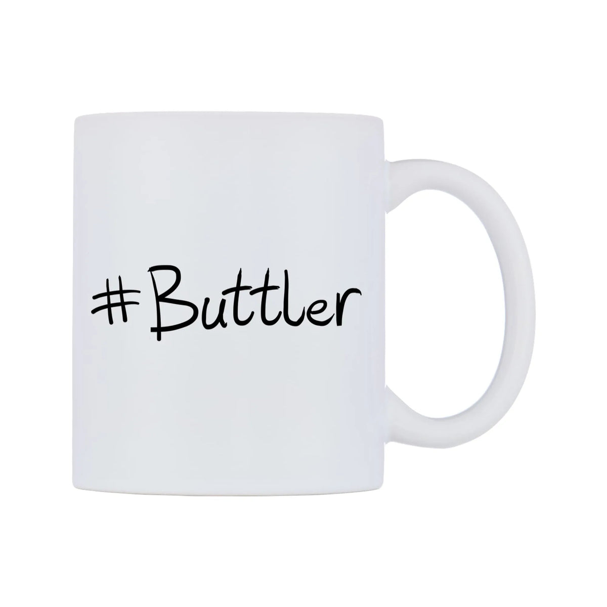 Buttler Mug — mug, left side, on a white background