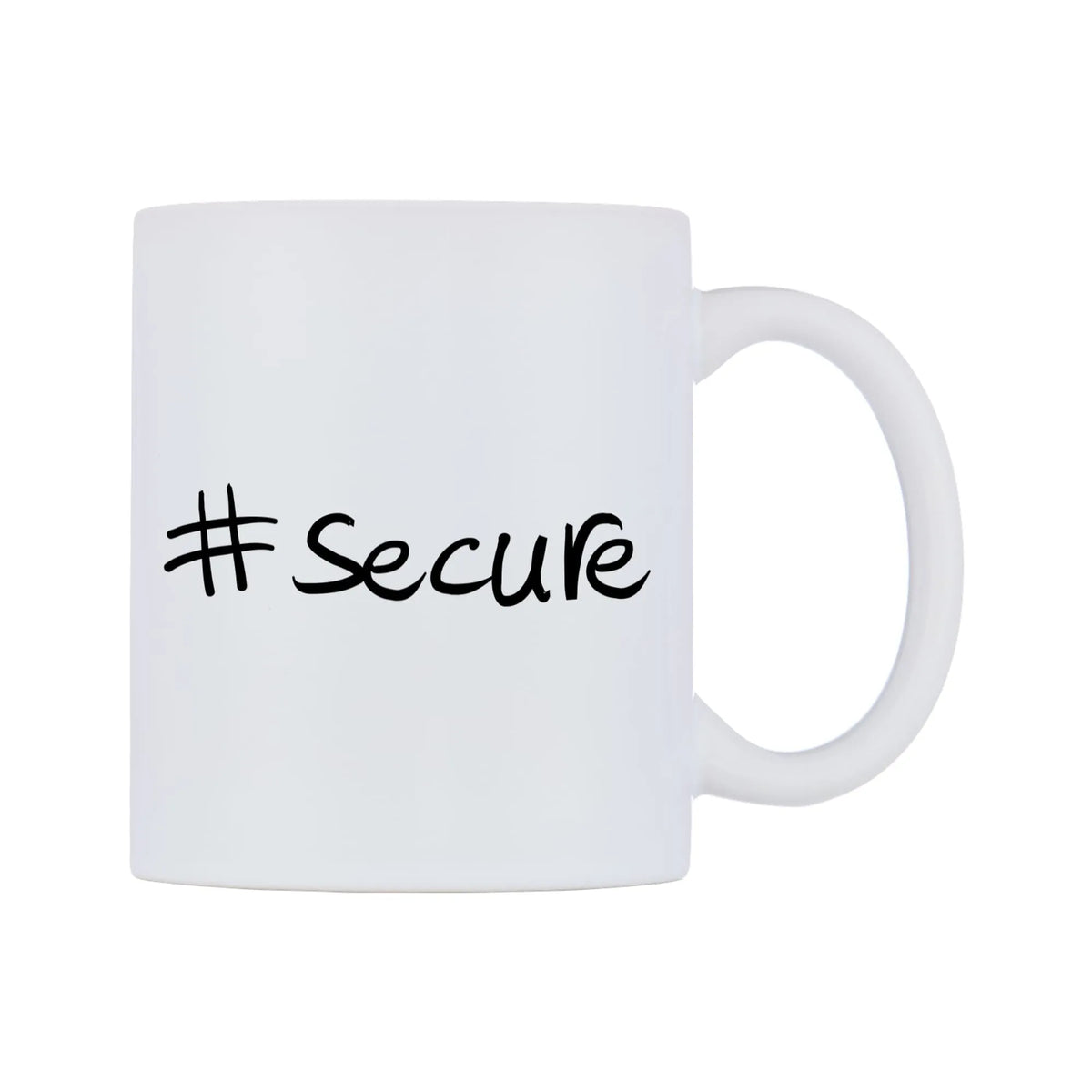 secure Mug — mug, left side, on a white background