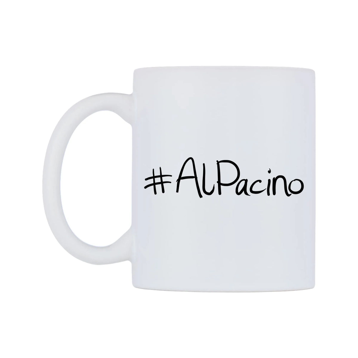 AlPacino Mug — mug, right side, on a white background
