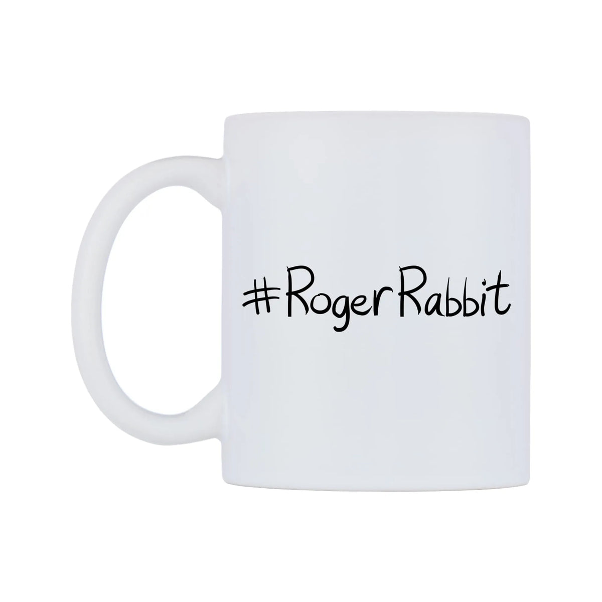 RogerRabbit Mug — mug, right side, on a white background