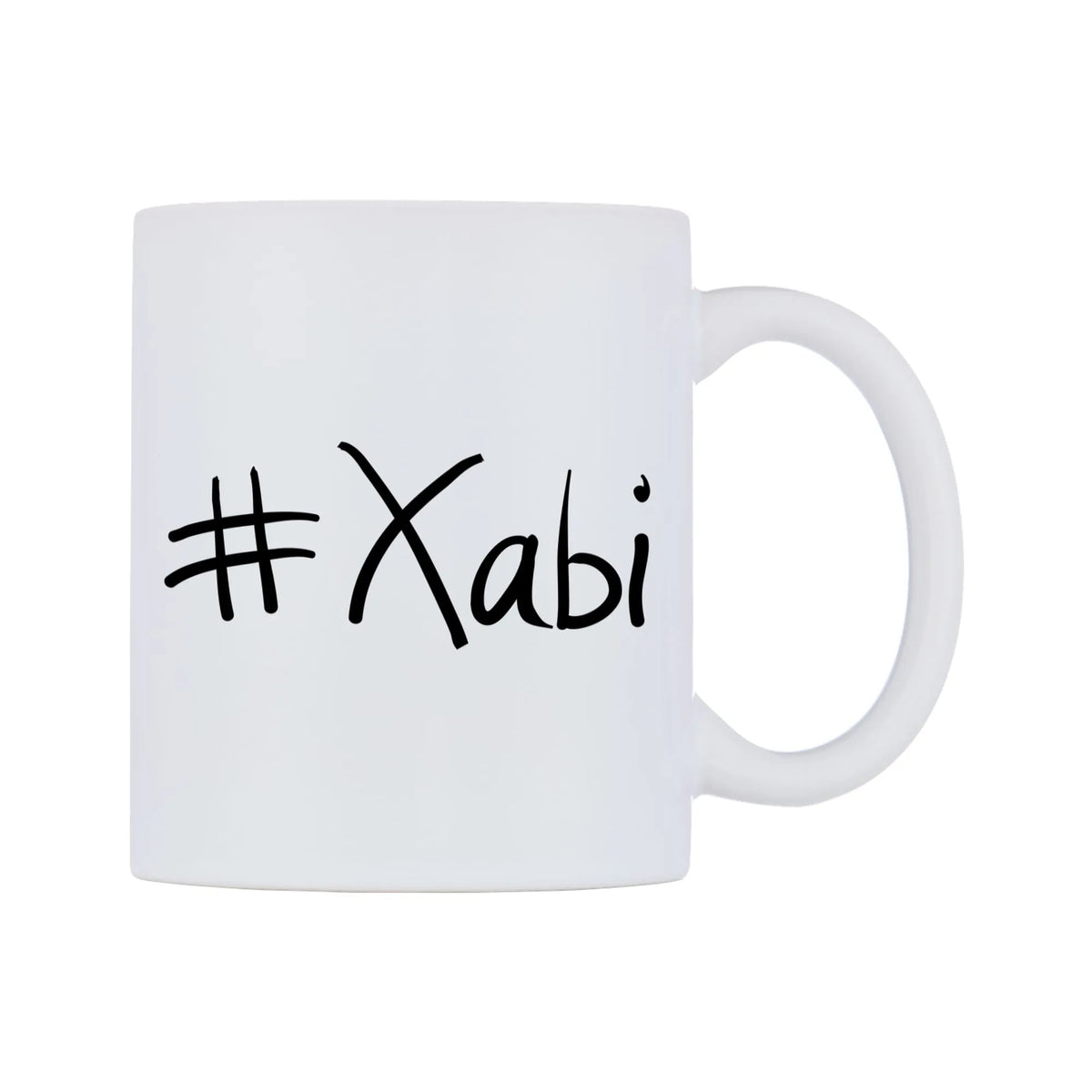 Xabi Mug — mug, left side, on a white background