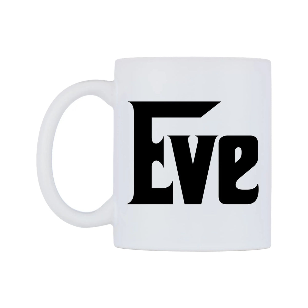 Eve - Godfather Themed Mug — white 11oz gloss mug, right side, on a white background