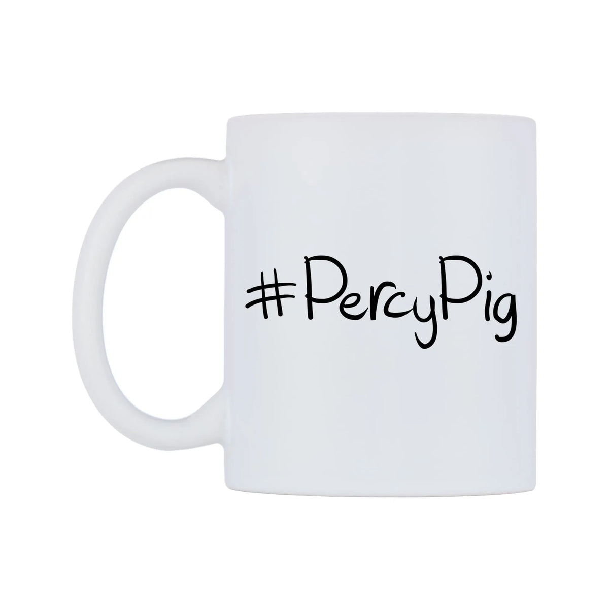 PercyPig Mug — mug, right side, on a white background
