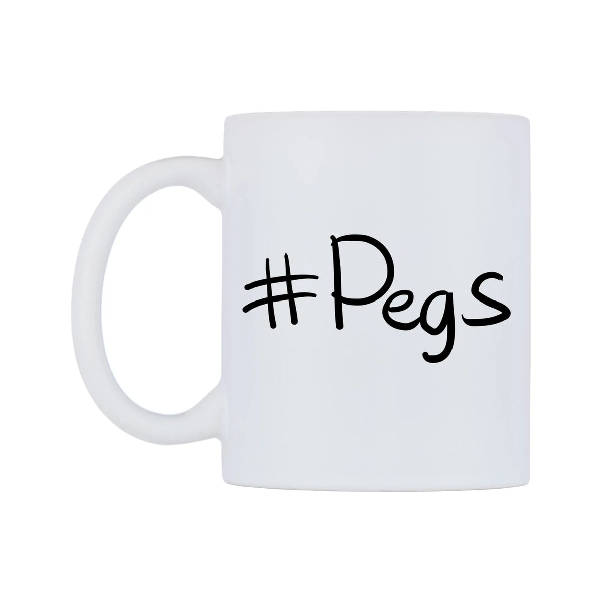 Pegs Mug — mug, right side, on a white background