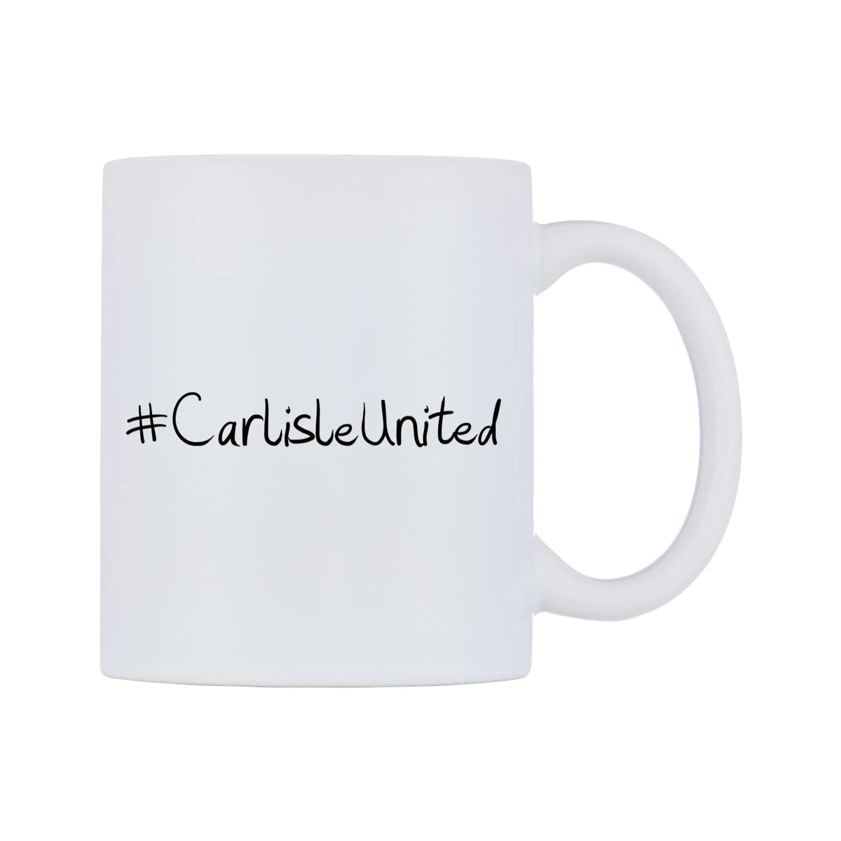 CarlisleUnited Mug — mug, left side, on a white background