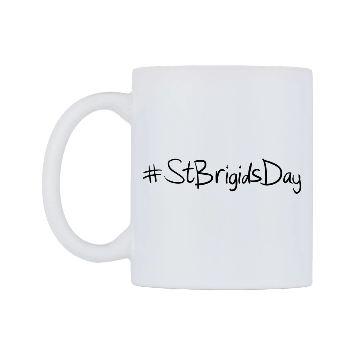 StBrigidsDay Mug — mug, right side, on a white background