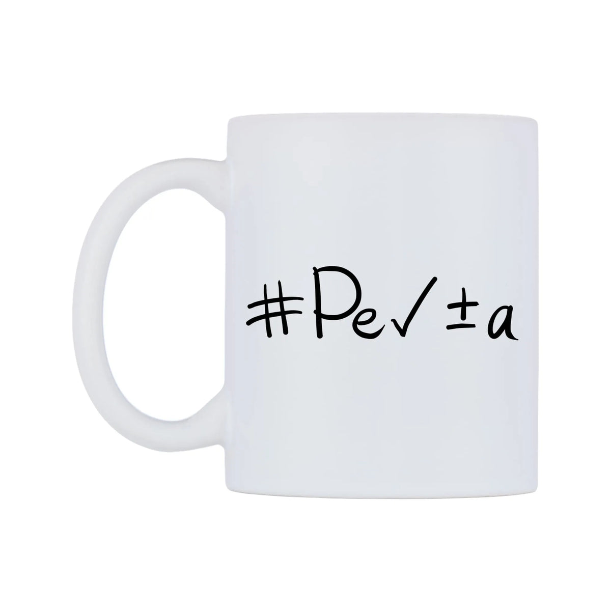 Peña Mug — mug, right side, on a white background