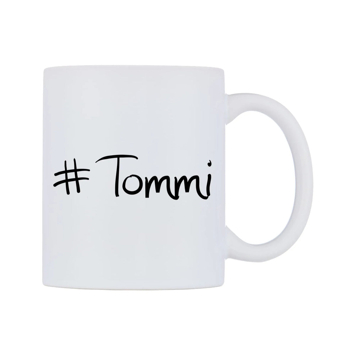 Tommi Mug — mug, left side, on a white background