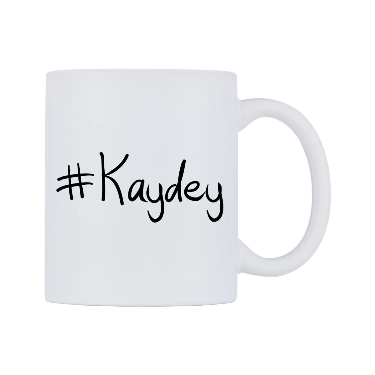 Kaydey Mug — mug, left side, on a white background