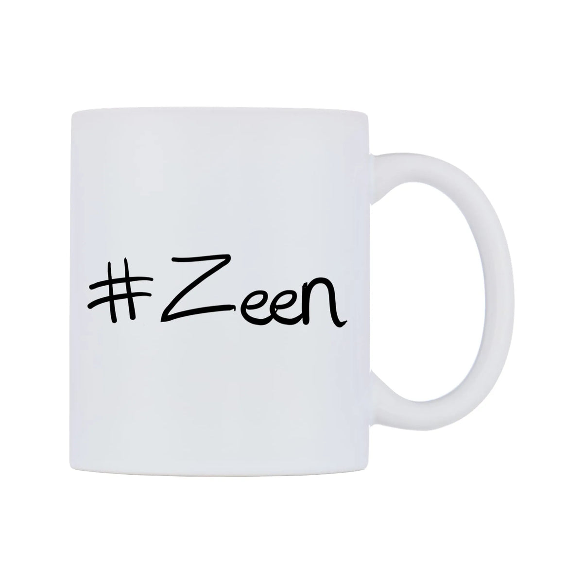Zeen Mug — mug, left side, on a white background
