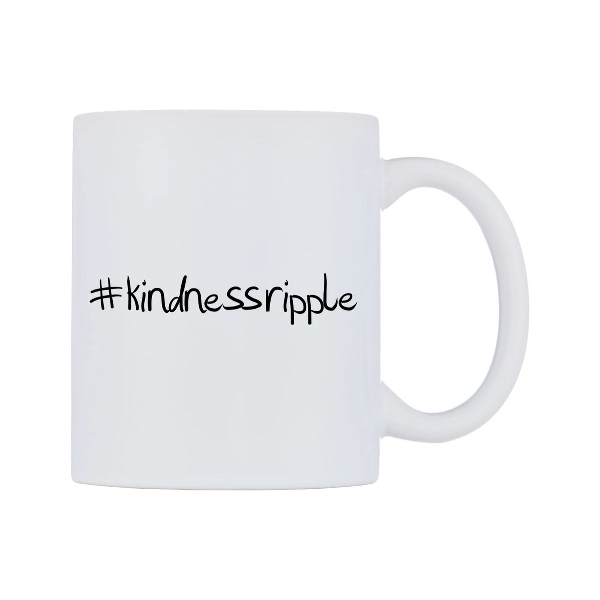 kindnessripple Mug — mug, left side, on a white background