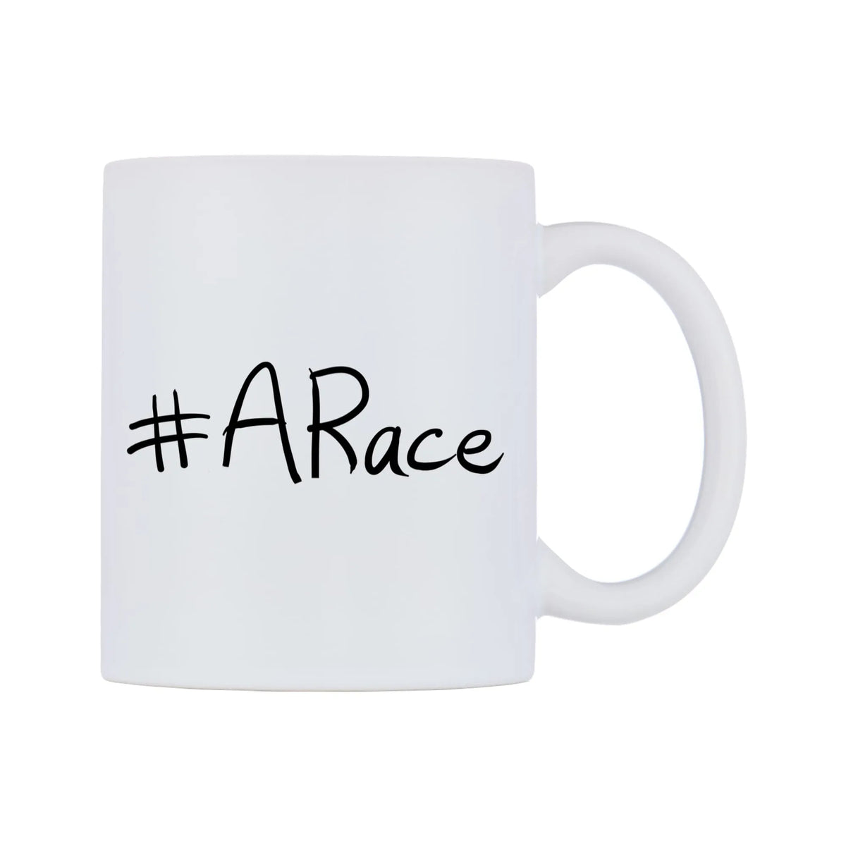 ARace Mug — mug, left side, on a white background