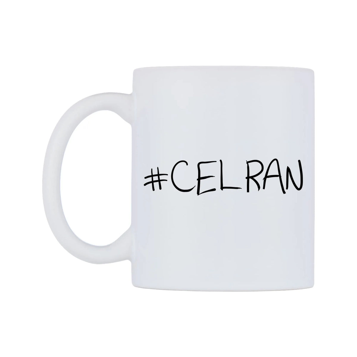 CELRAN Mug — mug, right side, on a white background