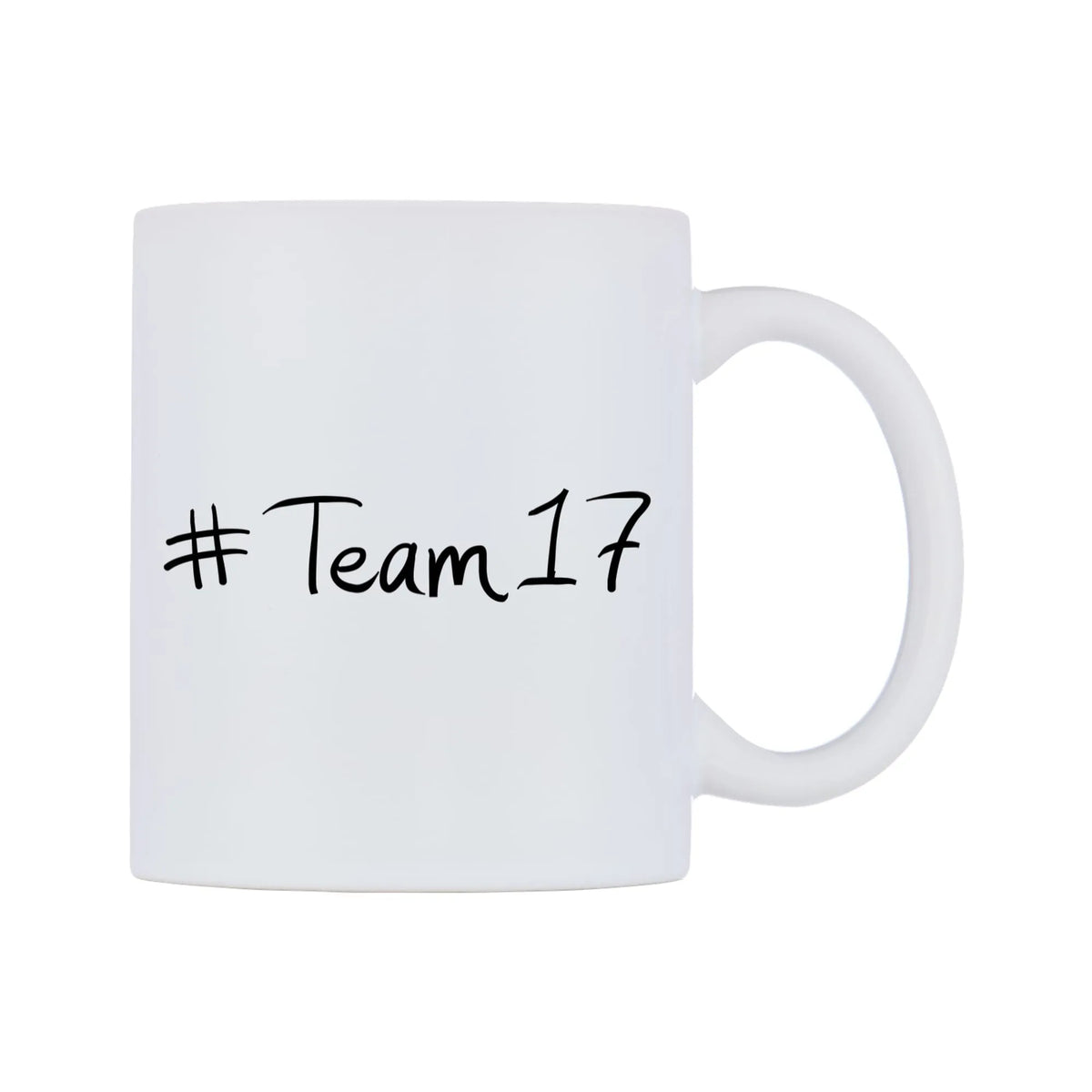 Team17 Mug — mug, left side, on a white background