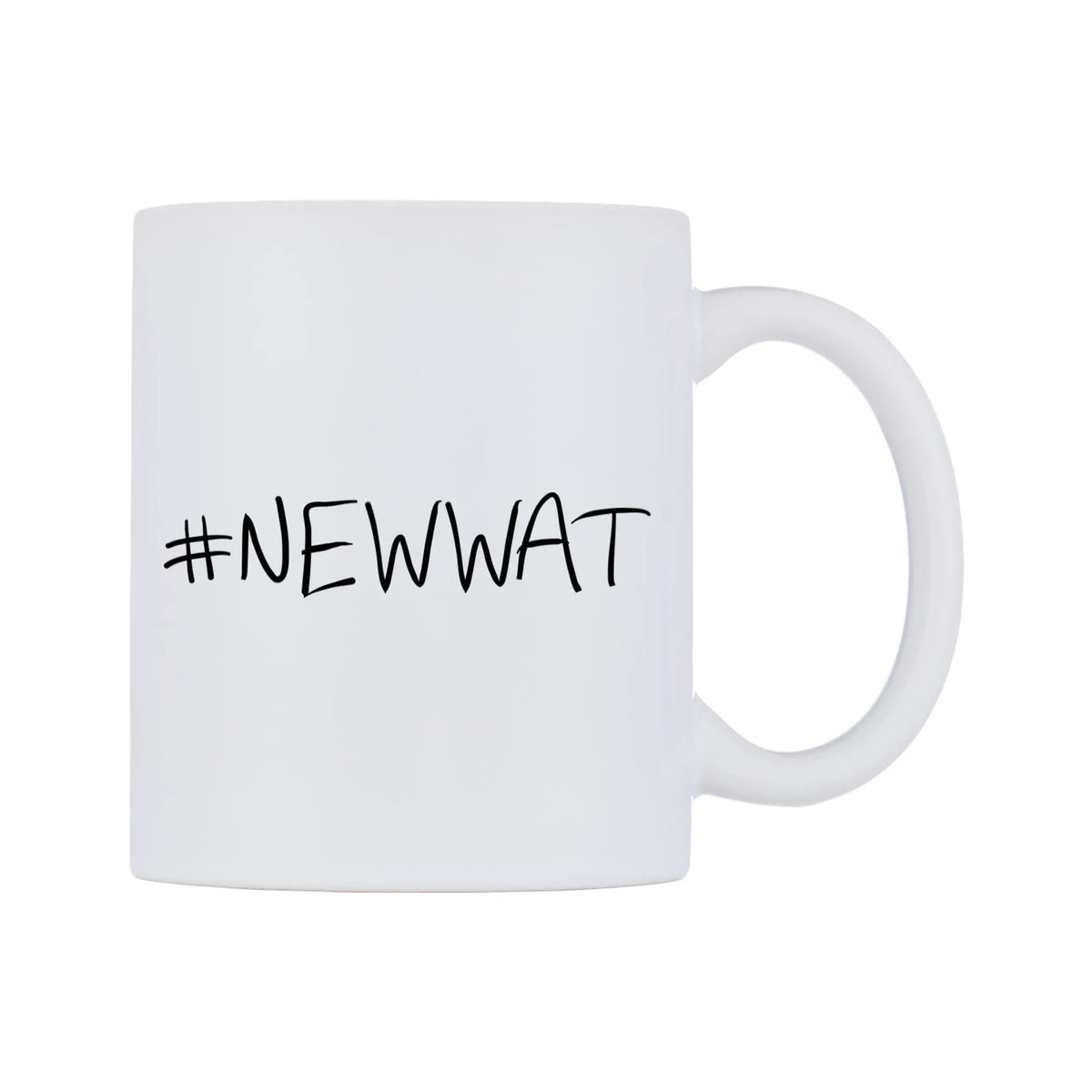 NEWWAT Mug — mug, left side, on a white background