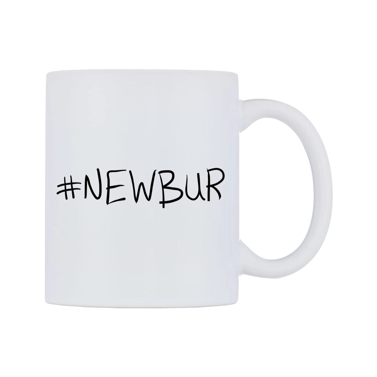 NEWBUR Mug — mug, left side, on a white background