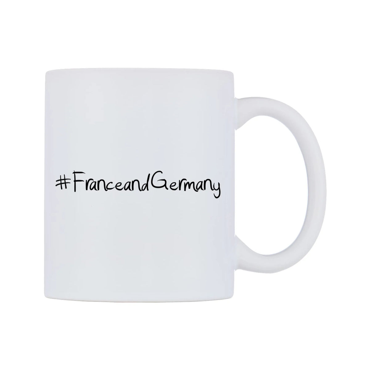 FranceandGermany Mug — mug, left side, on a white background