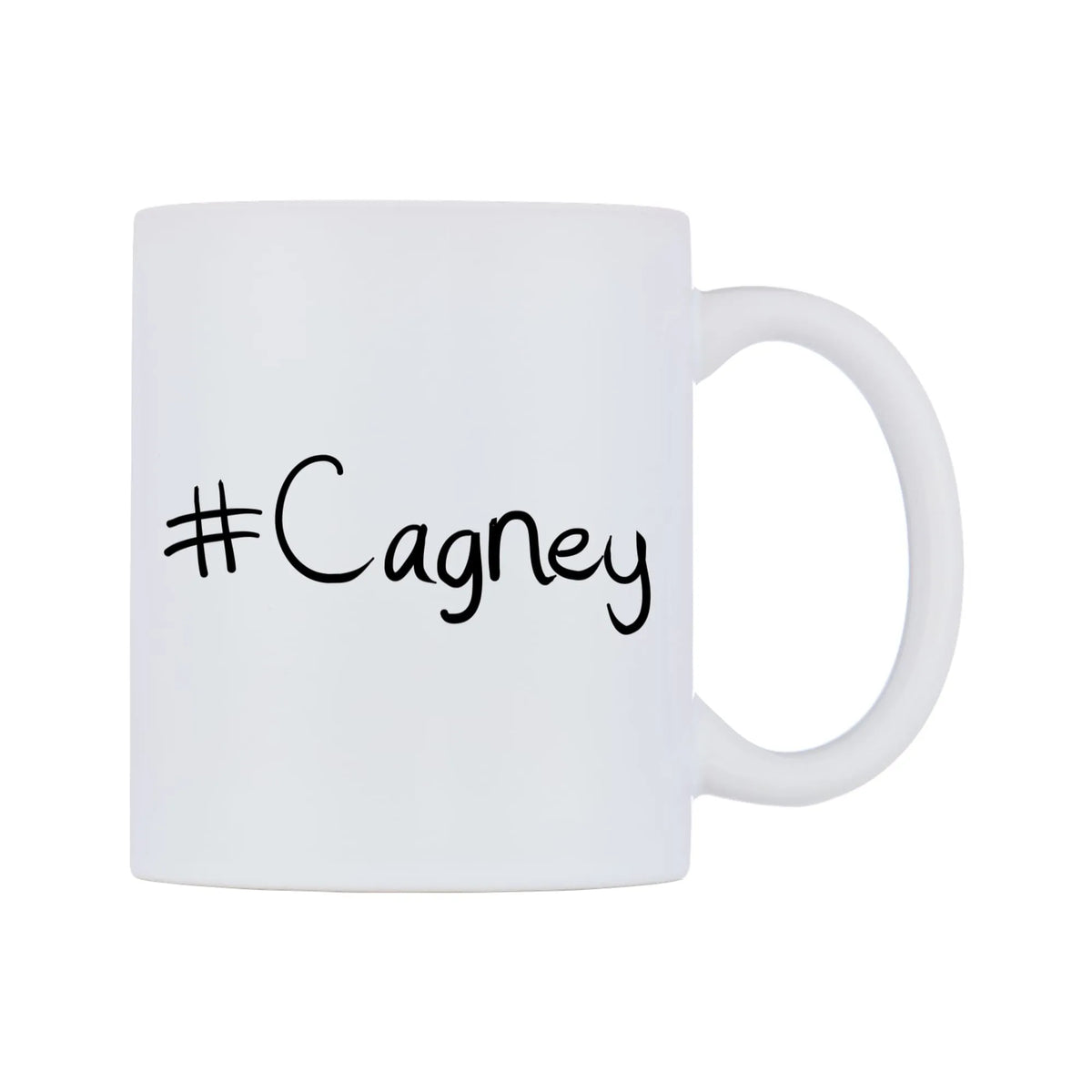 Cagney Mug — mug, left side, on a white background