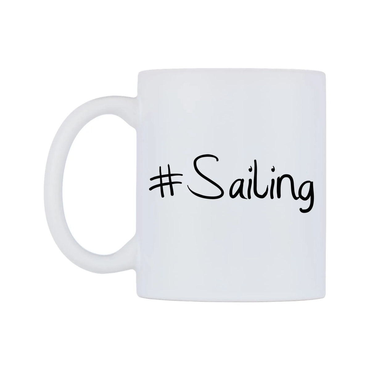 Sailing Mug — mug, right side, on a white background