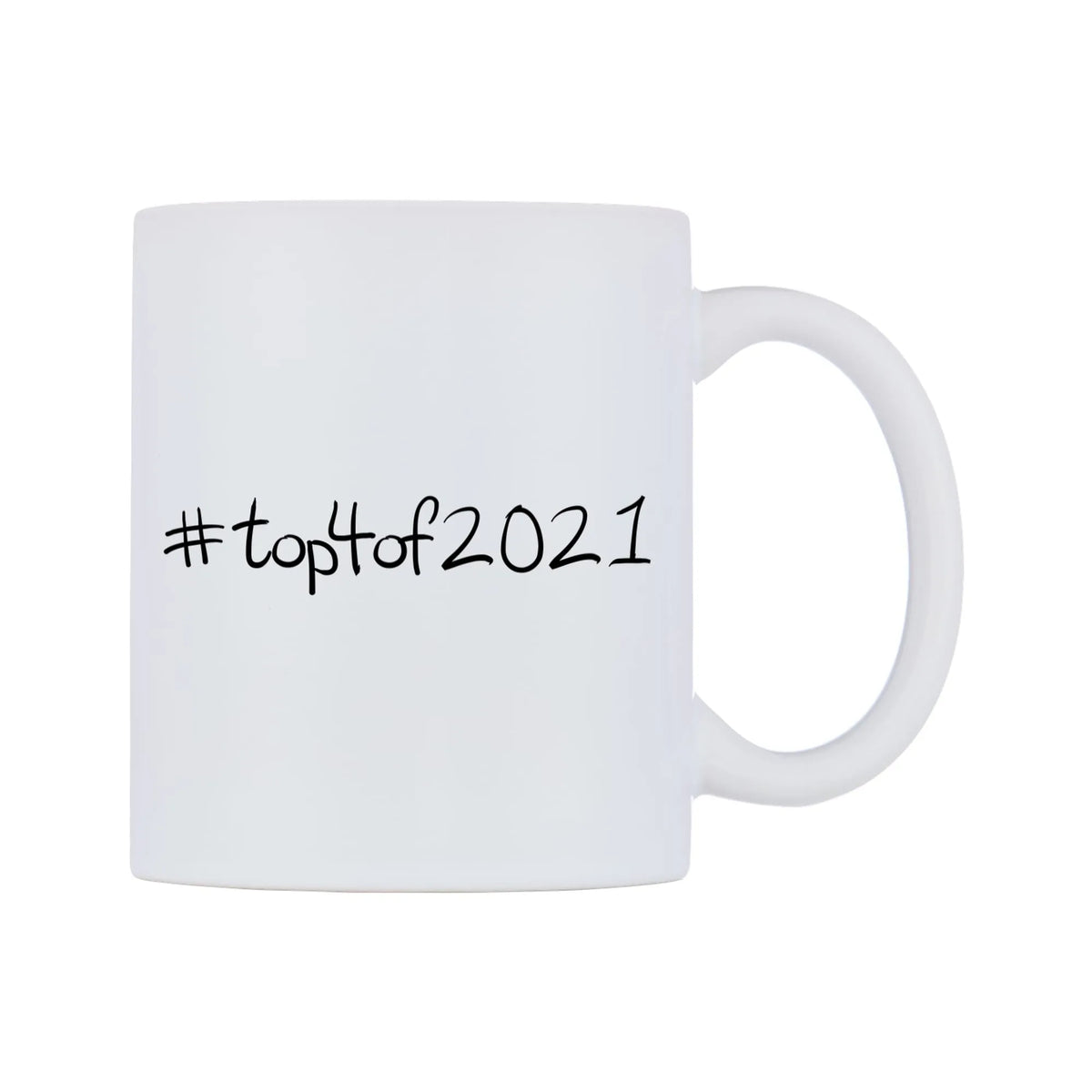 top4of2021 Mug — mug, left side, on a white background