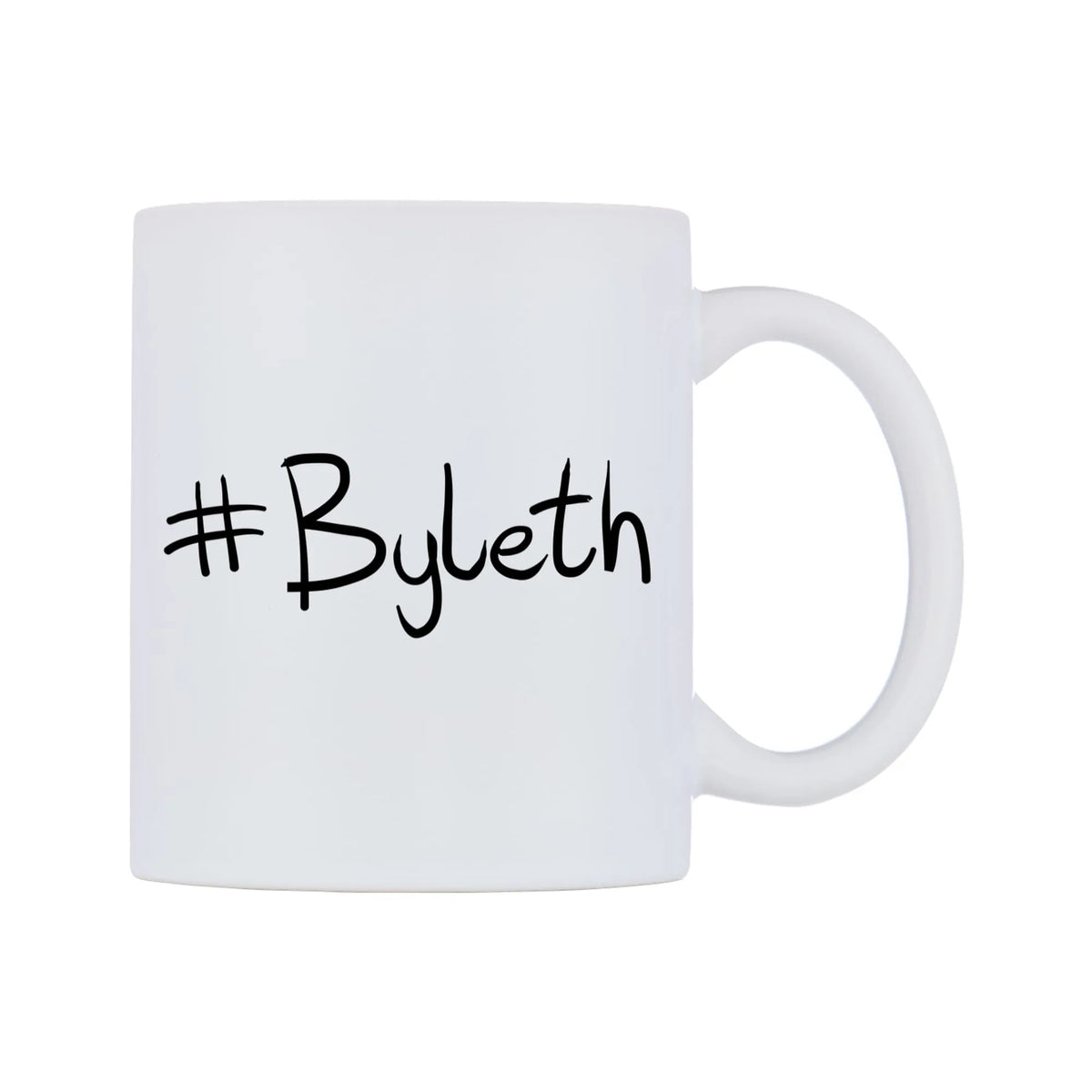 Byleth Mug — mug, left side, on a white background