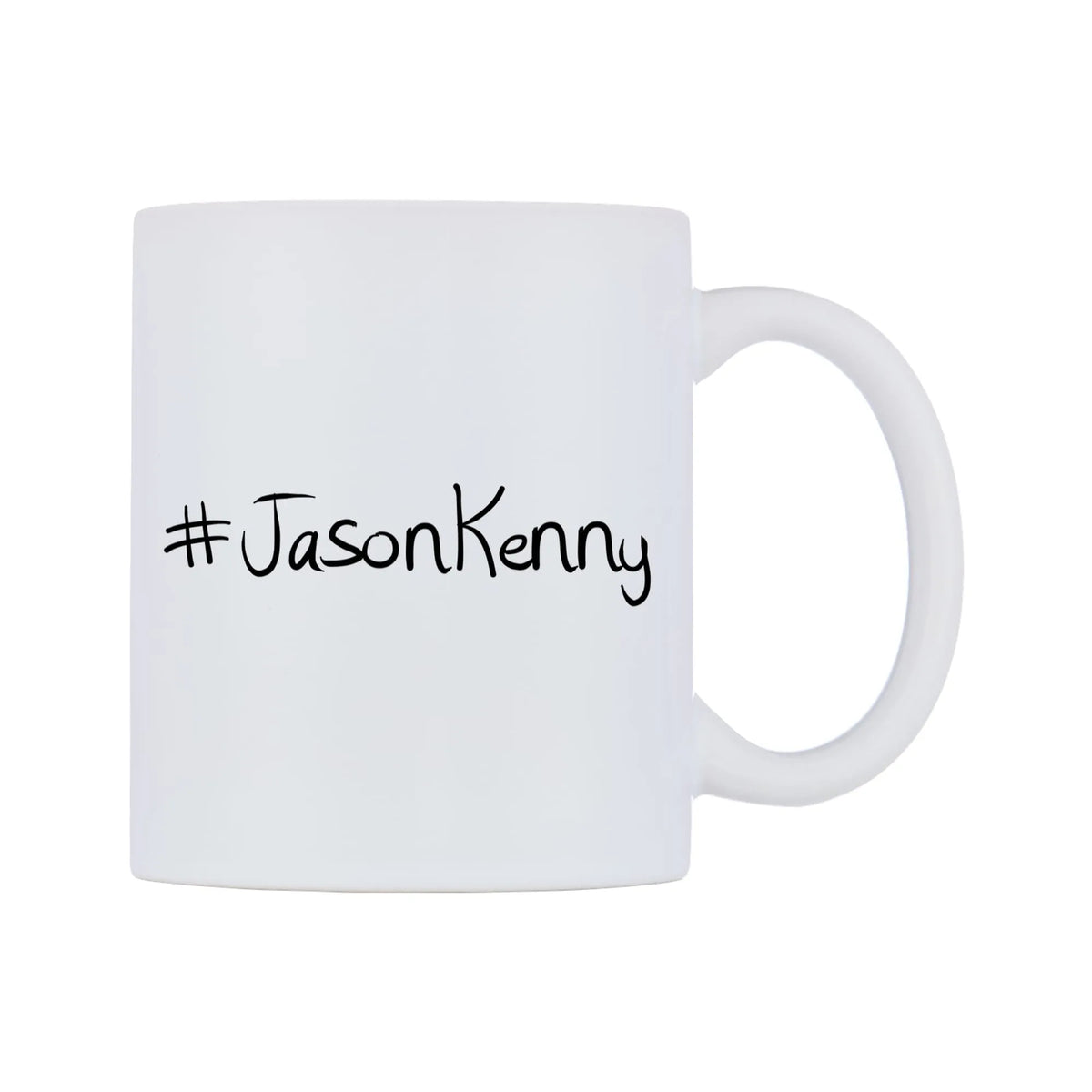 JasonKenny Mug — mug, left side, on a white background
